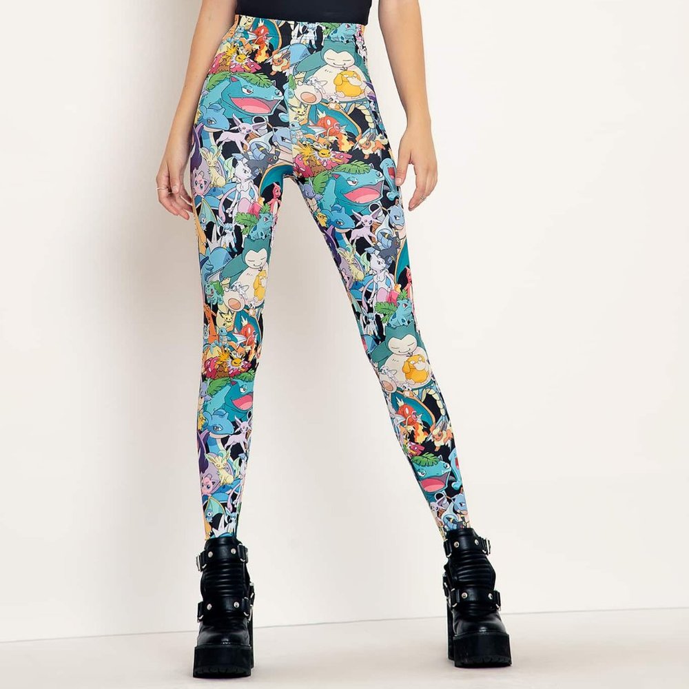 Blackmilk POKÉMON ALL-STARS HWMF LEGGINGS